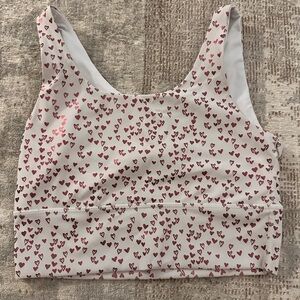 Hearts sports bra